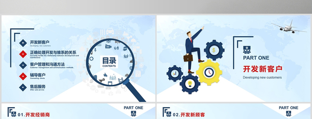 客戶管理技巧企業(yè)培訓(xùn)PPT模板